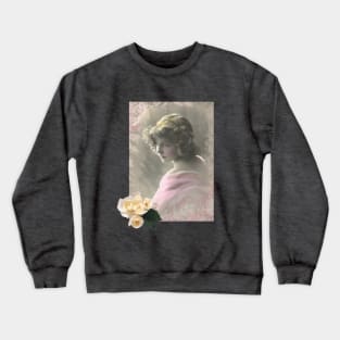 Vintage lady Crewneck Sweatshirt